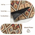 thumbnail image 6 of 2x3 Ft Entryway Area Rug, Modern Geometric Kitchen Rug Runner Washable Floor Mat, Southwest Ethnic Contemporary Non Slip Indoor Door Mat Throw Carpet for Bathroom Living Room Bedroom, 6 of 8