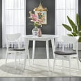 thumbnail image 5 of TMS Dafina Indoor Dining Chairs, Set of 2, White/Gray, 5 of 5