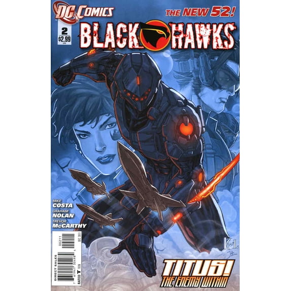 Blackhawks #2 VF ; DC Comic Book