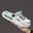 White, variant on Men'S All-Terrain Thick-Soled Closed-Toe Two-Way Wear Water Sports Sandals - EVA Upper & PVC Sole with Arch Support, Non-Slip Traction for Drifting, Wading, Caving, Beach, Men Sandal