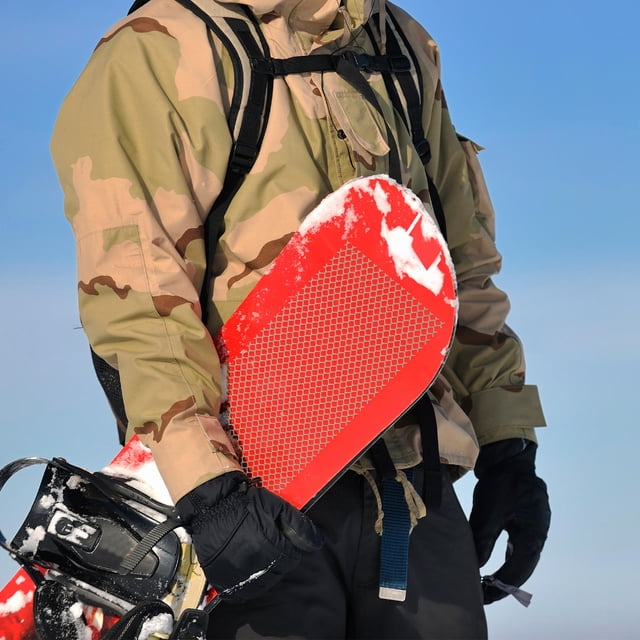 OUNONA Hexagonal Mesh Snowboard Mesh Cover Grey Plastic Protective Cuttable Skiing 1 Set