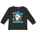 thumbnail image 3 of Inktastic Baby's 1st Christmas with Cute Penguin and Snowflakes Boys or Girls Long Sleeve Toddler T-Shirt, 3 of 5