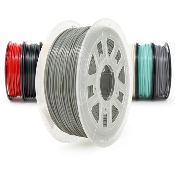 Gizmo Dorks Filament d'Imprimante 3D ABS Faible Odeur 3mm (2.85mm) 1kg, Gris