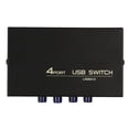 thumbnail image 1 of 4 puertos USB 2.0 Sharing Switch Switcher Adapter Box para impresora de escáner de PC Hugtrwg Nuevos Originales, 1 of 6
