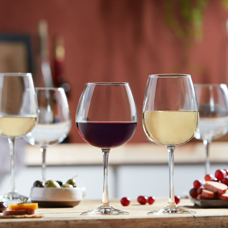Entertaining Essentials Stemless Wine Glasses - Set of 12