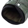 thumbnail image 5 of BAGGUCOR Cozy Winter Coat Cotton Blend Large Puppy Dog One-Pieces, Black, L, 5 of 8