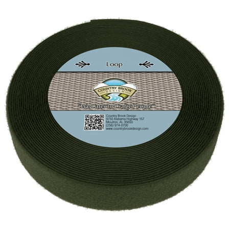 

Country Brook Design® Olive Drab Sew On Loop Only (2 inch 50 yards)