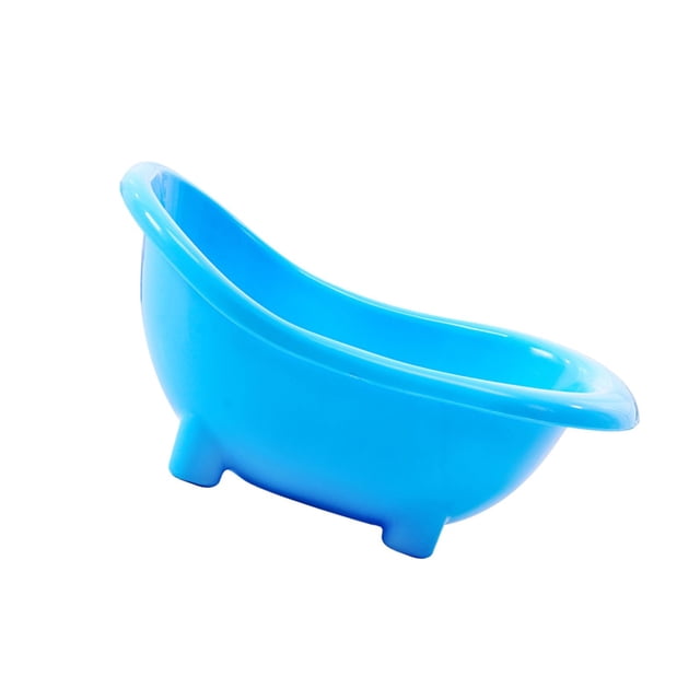 Hámster Bañera Nido Hábitat Casa pequeña Jabonera Tazón de comida Decorativo bañera Contenedor Cama para mascotas Jaula de animales Zulema Bañera de hámster