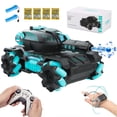 thumbnail image 1 of EPP Material RC Airplane V17 - 2.4GHz 4 Coreless Motor Fixed Wing Aircraft with Gravity Sensing, Stunt Rolling, Cool Lights, 300m Control Distance, 15min Flight Time - Silver Dual Battery Version, 1 of 7