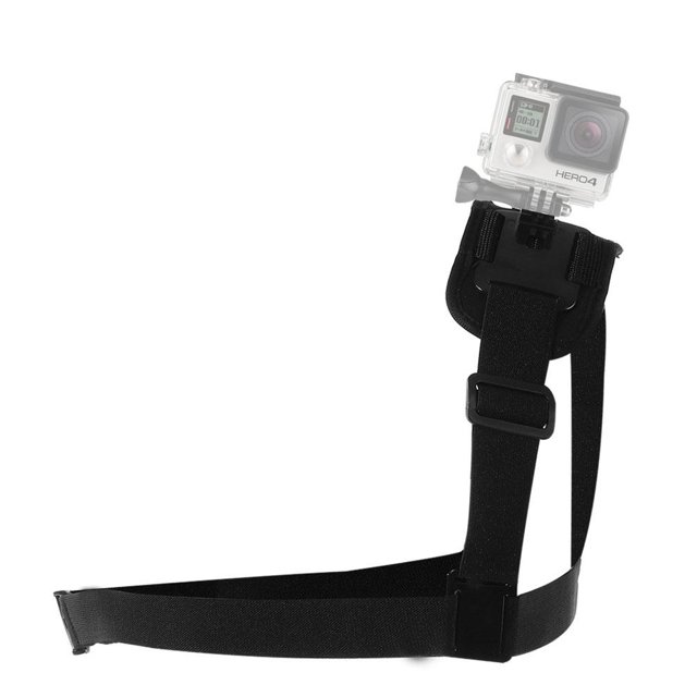 Ccdes Adjustable Single Shoulder Chest Strap Harness Mount Adapter for Gopro Action Camera, Shoulder Strap Mount, Camera Chest Harness