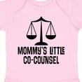 thumbnail image 4 of Inktastic Mommy Little Co Counsel Lawyer Boys or Girls Baby Bodysuit, 4 of 5