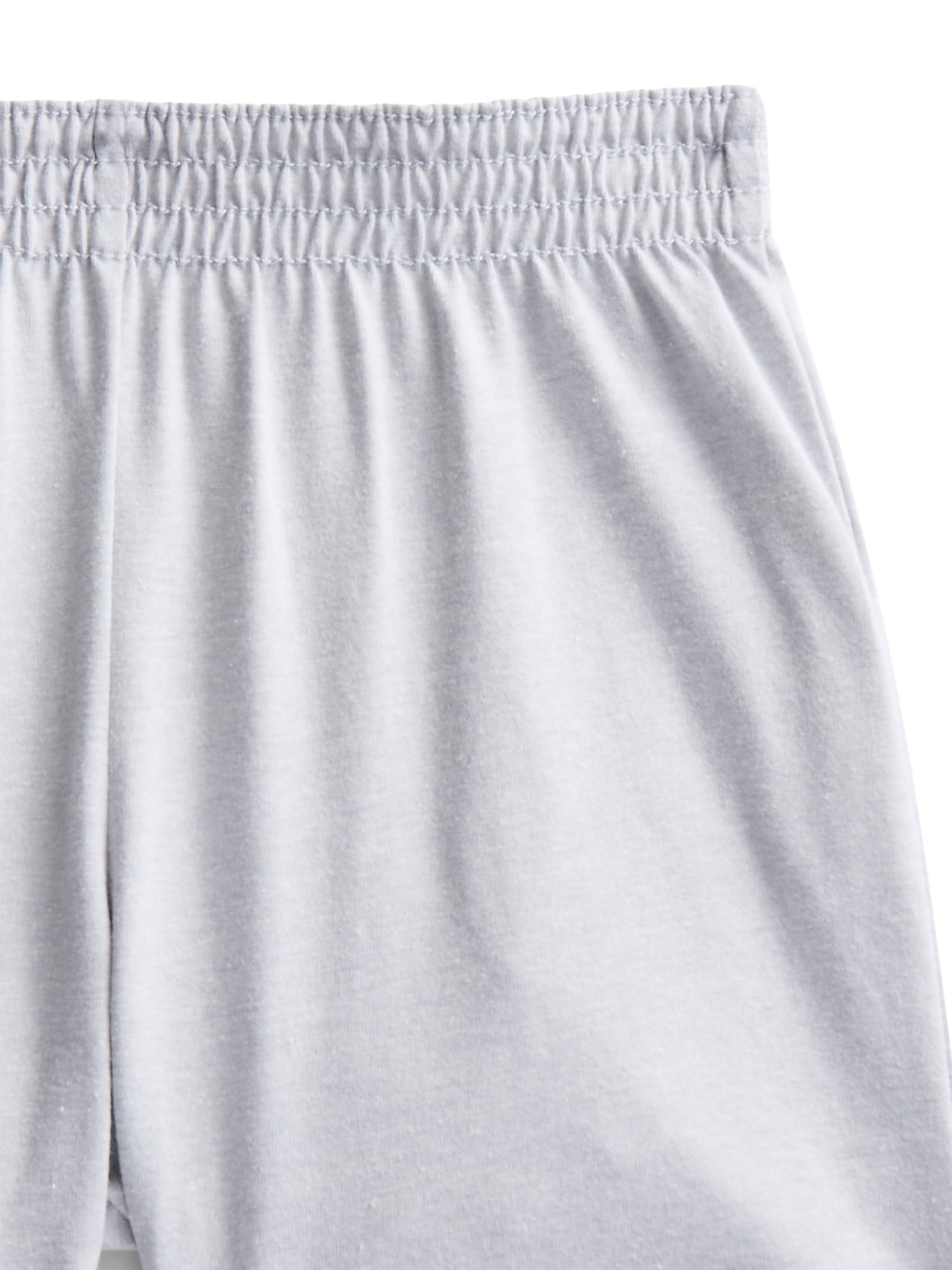 Wonder Nation Girls Kid Tough Knit Shorts, 5-Pack, Sizes 4-18 & Plus