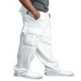 thumbnail image 3 of Men Cargo Jogger Sweatpants with Pocket Athletic Pants, 3 of 5