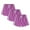 Polyester#19#Purple, variant on Favffoer Girls' Athletic Shorts, Casual Summer Bike Shorts, Plain Solid Dance, Running, Gym Shorts, Kid Elastic Waist Beach Pants for 3-11Y( Cotton/Polyester )