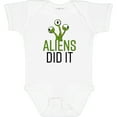 thumbnail image 3 of Inktastic Aliens DId It Boys or Girls Baby Bodysuit, 3 of 5