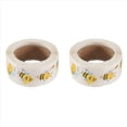 thumbnail image 1 of 2X Rollo de Pegatinas de Abejas: 500 Pegatinas Lindas de Abejas para Guarderías, , Material de Oficina y Manualidades, 1 of 5