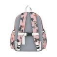 thumbnail image 3 of Schnauzer Dogs and Flowers Backpack for School,Cute School Bag,Schoolbag with Adjustable Shoulder Straps & Padded Back,13.4"x11"x4.7", 3 of 6