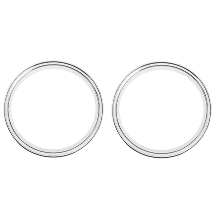 OER 4" Chrome Instrument Panel Trim Bezel Set 1970-1981 Pontiac Firebird and Trans AM