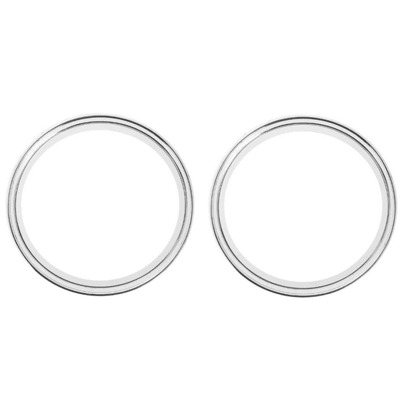 OER 4" Chrome Instrument Panel Trim Bezel Set 1970-1981 Pontiac Firebird and Trans AM