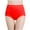 Red, variant on Njagoc3 Womens Tummy Control Cotton Briefs Wide Comfort Waistband Postpartum Support High Waisted Shaping Panties