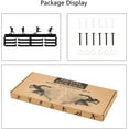 thumbnail image 3 of Football Medal Holder Display Hanger Rack Frame for Sport Race Metal Medal Hanger for Football Competition 15.75x6Inches, 3 of 7