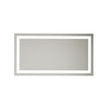 thumbnail image 2 of Craftmade MIR104-W 60" W X 32" H Modern Rectangular Frameless Bathroom Wall Mirror - White, 2 of 5