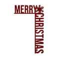thumbnail image 2 of Christmas decoration door frame corner wall sticker letters, 2 of 9