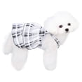 thumbnail image 1 of Vestido con arnés para perro con anilla en D, falda para cachorro, ropa para mascotas, vestidos para perros pequeños, traje para niña y gato (negro) XL, 1 of 5
