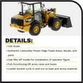 thumbnail image 4 of Diecast Masters 1:50 Caterpillar 906M Compact Wheel Loader | High Line Series Cat Trucks & Construction Equipment | 1:50 Scale Model Diecast Collectible Model 85557, 4 of 8