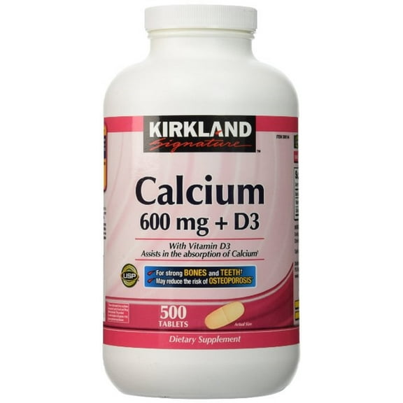 KS Calcium Plus Vitamin D3 - 500 Tablets