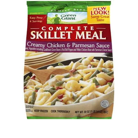 Green Giant: Creamy Chicken & Parmesan Sauce Family Size Complete Skillet Meal, 30 oz