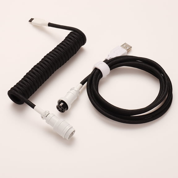 Gx16 Connector Cable aviator to Usb Fast Charger Gx12 Aviation Connector Cable for Mechanical Keyboard