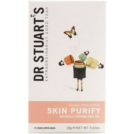 (2 Pack) - Dr Stuarts - Skin Purify Herbal Tea | 15 Bag | 2 PACK (Best Herbal Tea For Skin)