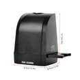 thumbnail image 3 of 135 Film Slide Scanner Converter Portable Negative Film Scanner 8 Megapixel CMOS Convert 35mm/135mm Slides & Negatives to Digital JPEG Photos Compatible with Windows XP/Vista/7/8/10, 3 of 7