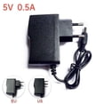 thumbnail image 3 of US Plug 5V 0.5A AC DC Power Supply Adapter for LED Strip Lights, 3 of 4
