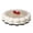 Red, variant on Nnndbs 360° Rotating Fruit Tray with Lid, Large Divided Snack Serving Platter with Compartments, Lazy Susan Candy Storage Container for Party Home Kitchen