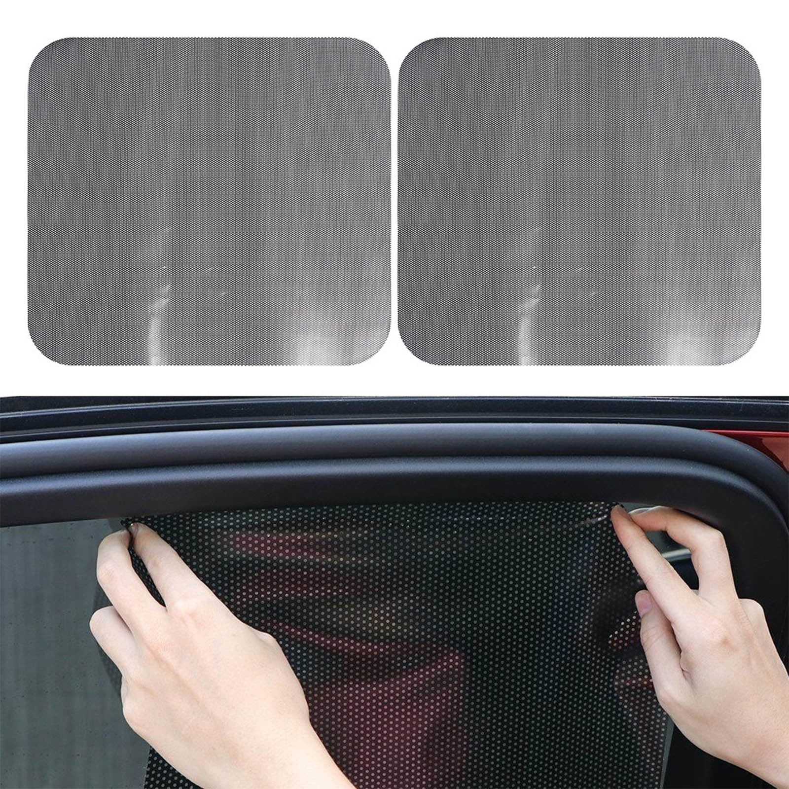 Binmer Car Side Window Electrostatic Suspension Film Decal,Sun Visor Decal,Car Windshield Visor, For Protection Of Animals And Babies, Sun Protection Film