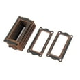 thumbnail image 1 of Soporte de tarjeta de etiqueta de nombre de cajón de archivo de muebles de Unique Bargains 62mmx31mm 20Pcs, 1 of 2