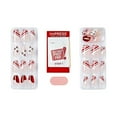 thumbnail image 3 of imPRESS Holiday Press-On Nails, Heartfelt, White, Medium Length, Coffin Shape, 30 Ct., 3 of 13