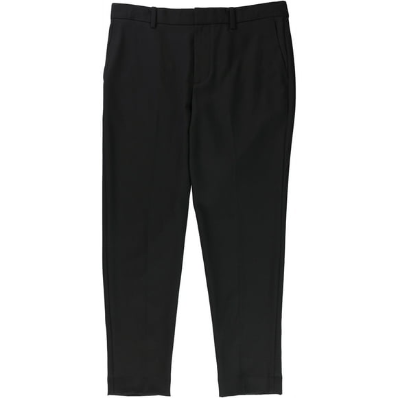 Ralph Lauren Womens Straight-Fit Casual Trouser Pants, Black, 8