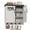 White, variant on Mintazer Farmhouse Wall-Mounted Storage Cabinet with Hooks, Bathroom Medicine Cabinet with Adjustable Shelves & Doors for Kitchen Laundry Room, Gray