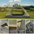thumbnail image 2 of 2-Person Backpacking Tent - Waterproof & Windproof with Double Layer Design, Easy Setup for Hiking, Camping, and Outdoor Adventures, 2 of 6