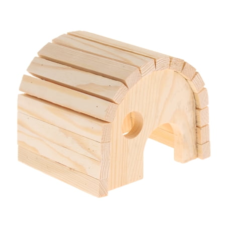 Wooden Hamster House Hideout Hut Hideaway Hamster,Mouse, Rat,Chinchillas