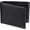 Charcoal Black, variant on Men's Full Grain Leather Bifold Wallet - Crazy Horse RFID Blocking Slim Wallet with 2 ID Windows, 12 Card Slots & Pockets, for Men