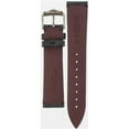 thumbnail image 3 of HIRSCH Galuchat Stingray Leather Watch Strap (Black) - L - 18mm - Stainless Steel Silver Buckle, 3 of 9