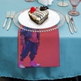 thumbnail image 4 of Nawy Cloth Napkins - Premium Polyester Reusable Fabric for Events and Home Decor 2 PCS, 4 of 7