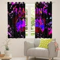 thumbnail image 5 of Gaming 30%-50% Blackout Curtains Gamer Curtains & Drapes Video Game Living Room Decor,Gamepad Controller Gaming Window Curtains Black Purple Pink Tie Dye Window Treatments, 5 of 6