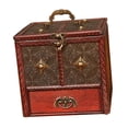 thumbnail image 4 of Caja de Almacenamiento de Madera, Caja Organizadora Antiguas de Estilo Chino Retro, Caja de Baratija, Caja de Almacenamiento para Mu , moneda Baoblaze caja de almacenamiento de joyas, 4 of 8
