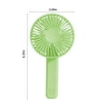 thumbnail image 2 of AZXY Handheld Fan,Portable Fan,Handheld Fans Mini,Usb Battery Operated Personal Portable Fan for Travel Outdoors on Clearance,Green, 2 of 8