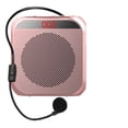 thumbnail image 1 of 5W 2400mAh Voice Amplifier Multifunctional Portable Personal Voice Speaker With Microphone Display For Teachers Speech, 1 of 7